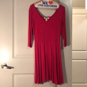 Forever 21 Hot pink dress Small